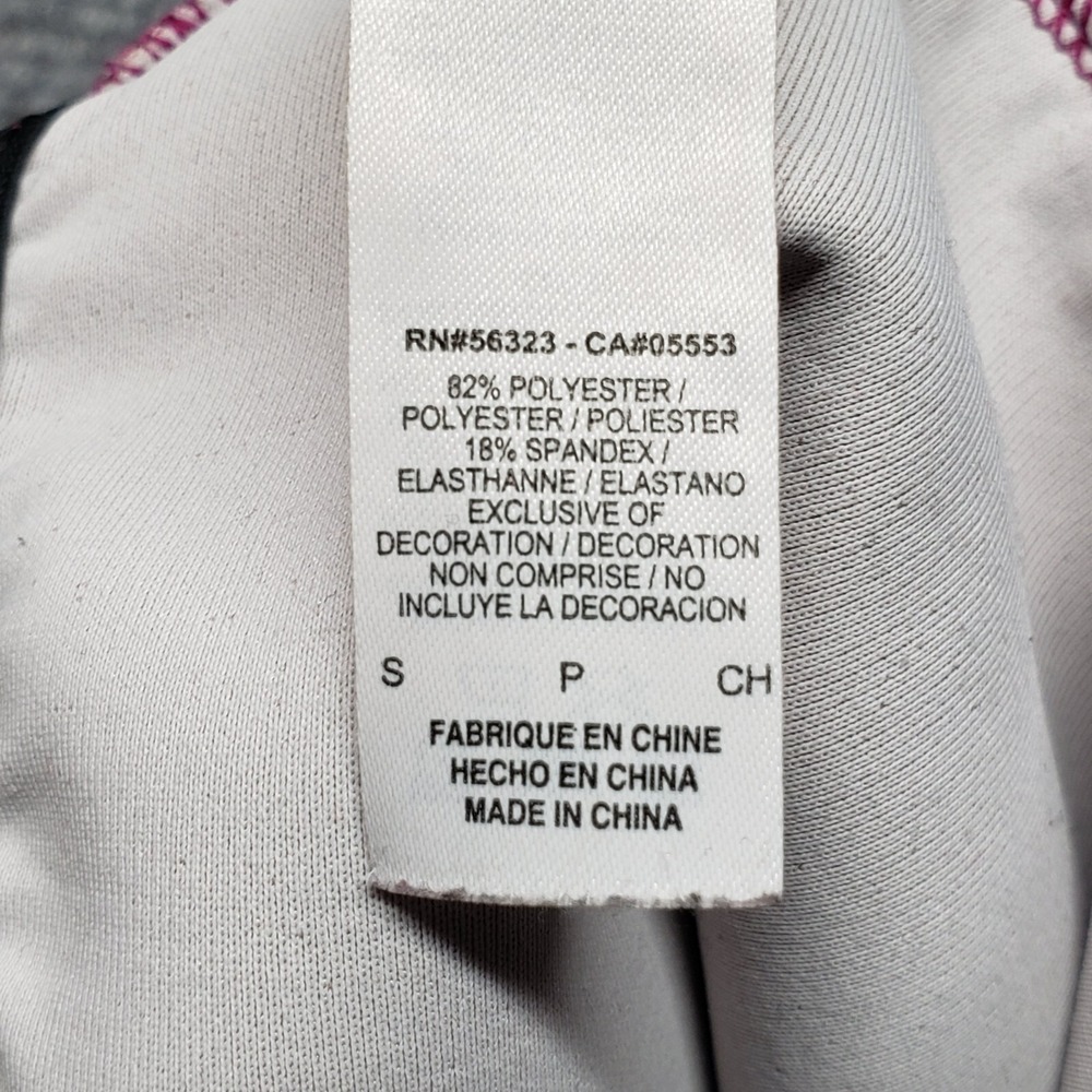 Nike International Swoosh Pants Womens S Pink Silver Geometric Pull On - Picture 12 of 13